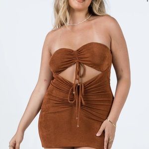 Callie Strapless Mini Dress